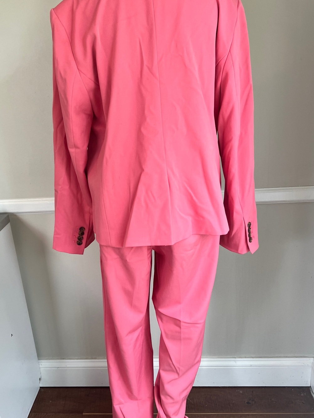 Ann Taylor Bright Pink Women's trousers - Picture 2 of 5